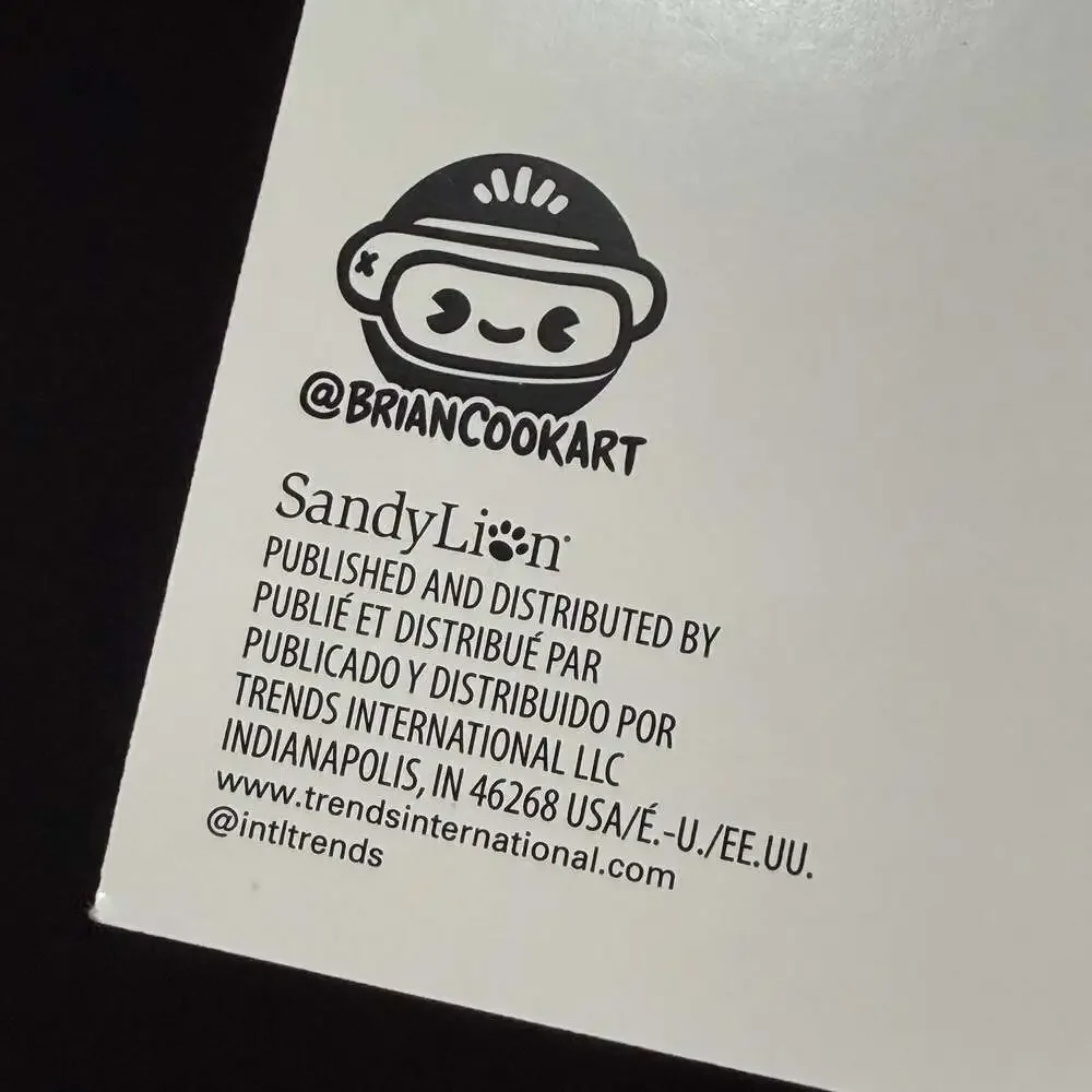 Brian Cook Art Butts on Things Stickerland Mini Sticker Pad (6 Pages)